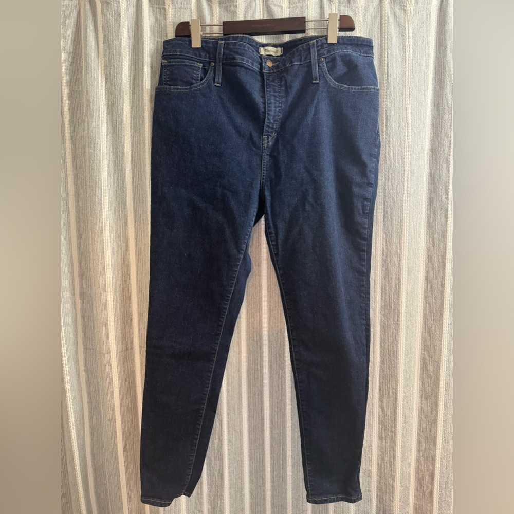 Madewell high rise curvy fit skinny jeans size 35